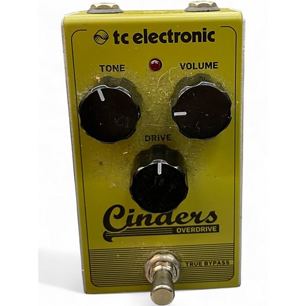 Used TC Electronic Cinders Overdrive Effect Pedal