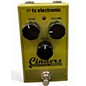 Used TC Electronic Cinders Overdrive Effect Pedal