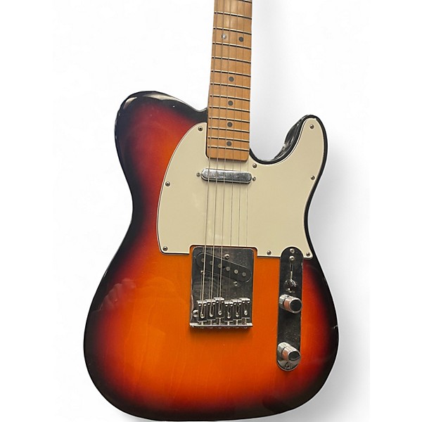 Used Fender Standard Telecaster Sunburst Solid Body Electric Guitar