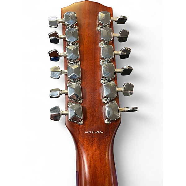 Used Fender CD100-12 Natural 12 String Acoustic Guitar