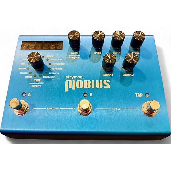 Used Strymon Mobius Multidimensional Modulation Effect Pedal