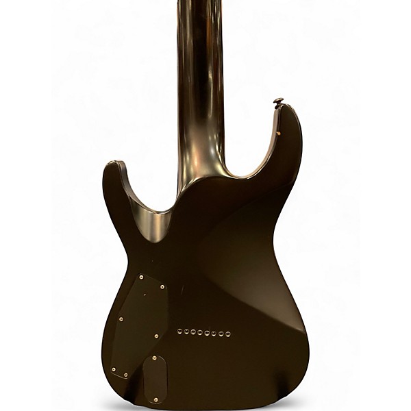 Used ESP ltd H308 8 String Black Solid Body Electric Guitar