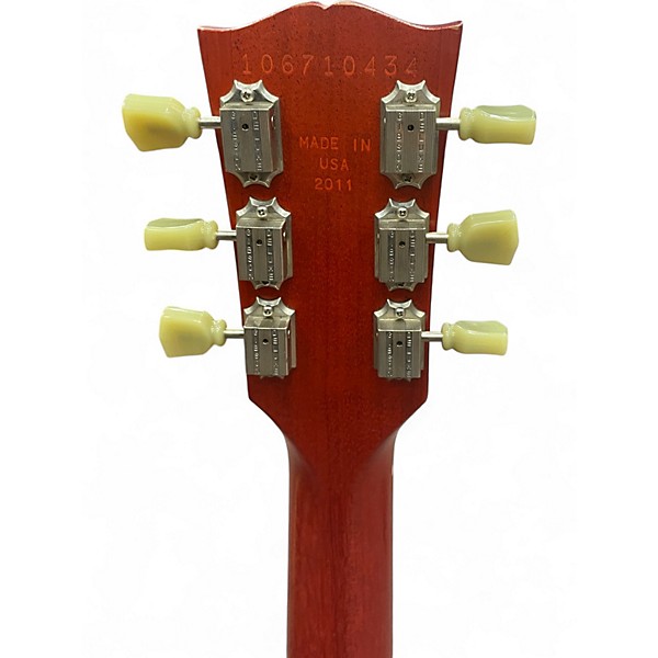 Used Gibson Les Paul 60s Tribute p 90 sunburst Solid Body Electric Guitar