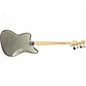 Used Squier JAGUAR BASS Metallic Gray Electric Bass Guitar