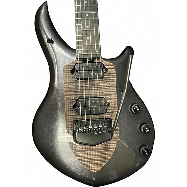 Used Ernie Ball Music Man John Petrucci Majesty 6 Black Solid Body Electric Guitar