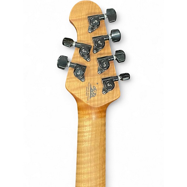 Used Ernie Ball Music Man Sabre Green Solid Body Electric Guitar