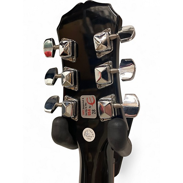 Used Epiphone Les Paul Junior Black Solid Body Electric Guitar