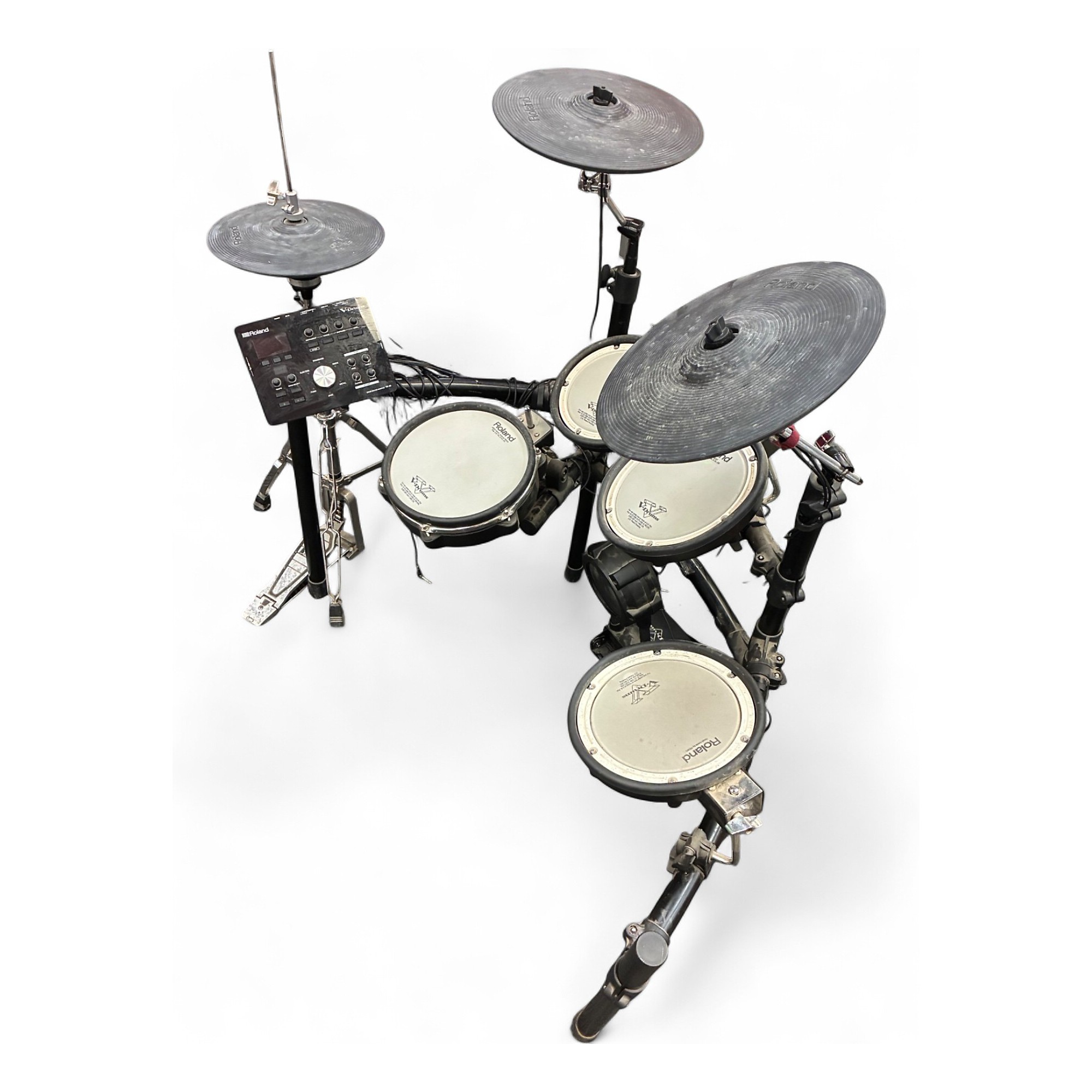 【新品未開封】Roland UDC-25　5本セット Used Roland TD-25 + Cymbal Expansion and Rack Electric Drum Set