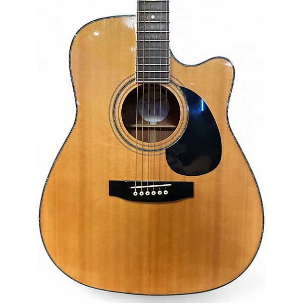 Used Takamine EG334C Natural Acoustic Electric Guitar