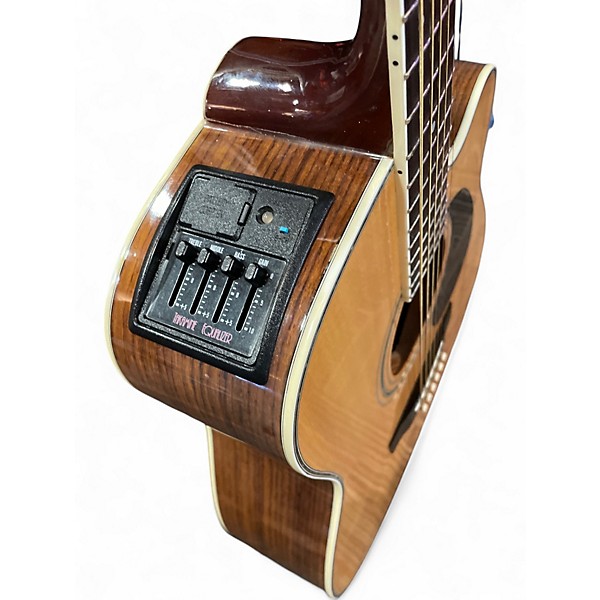 Used Takamine EG334C Natural Acoustic Electric Guitar