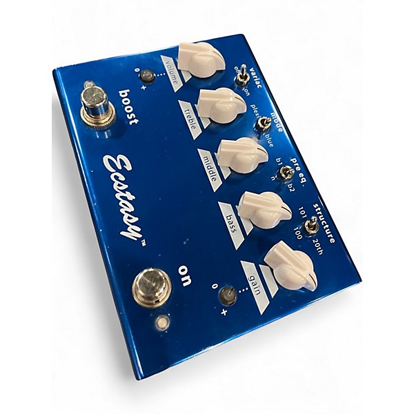 Used Bogner ECSTACY BLUE OVERDRIVE Effect Pedal