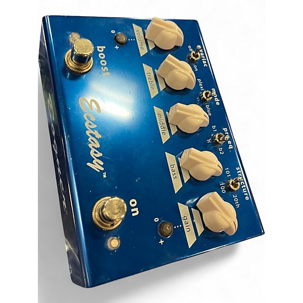 Used Bogner ECSTACY BLUE OVERDRIVE Effect Pedal