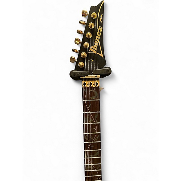 Used 2025 Ibanez PIA3761XB PIA STEVE VAI MODEL Black Solid Body Electric Guitar