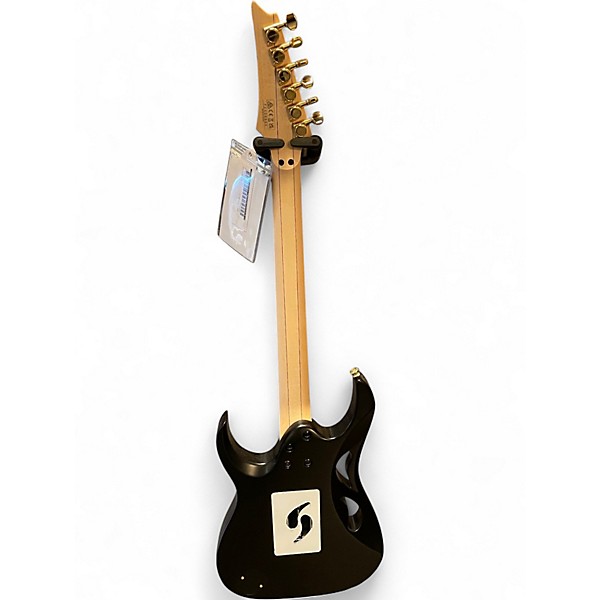 Used 2025 Ibanez PIA3761XB PIA STEVE VAI MODEL Black Solid Body Electric Guitar