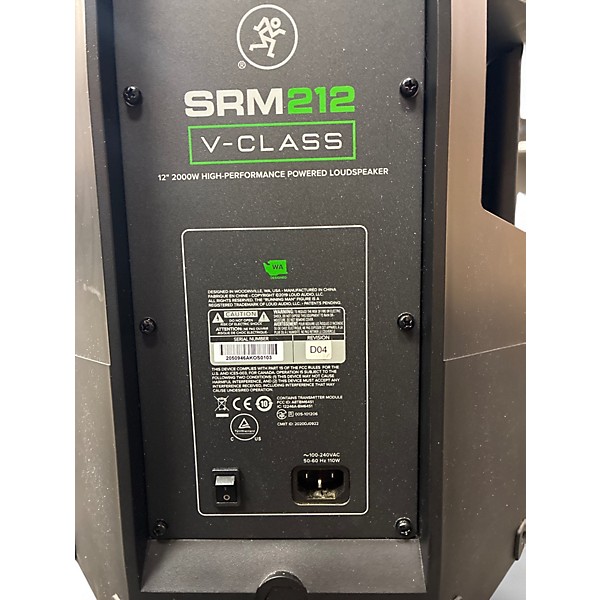 Used Mackie SRM212 Powered Speaker