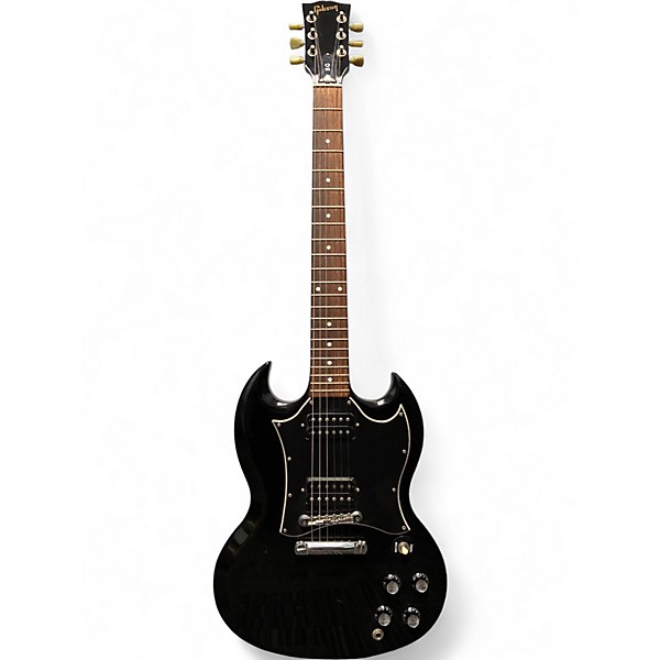Used Gibson SG Black Solid Body Electric Guitar