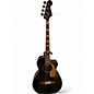 Used Fender Kingman Acoustic Electric Bass Black Acoustic Bass Guitar thumbnail