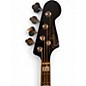 Used Fender Kingman Acoustic Electric Bass Black Acoustic Bass Guitar