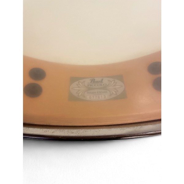 Used Pearl 3.5X13 Sensitone Snare Amber Drum