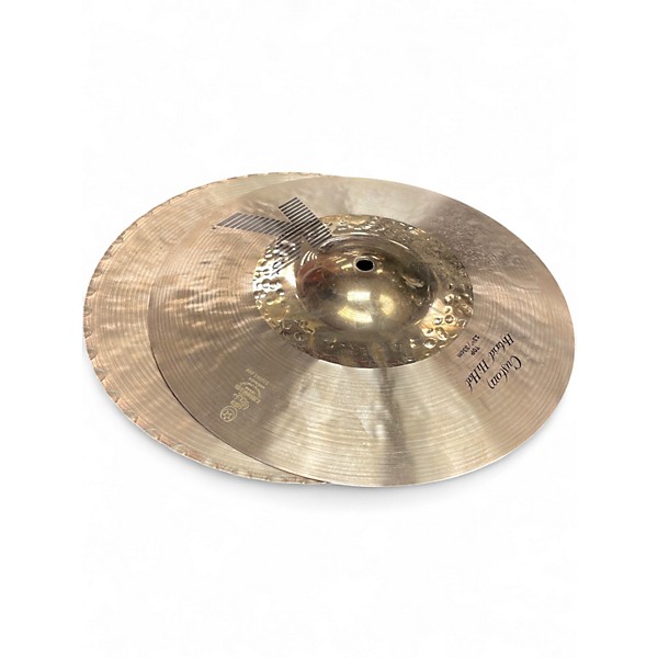 Used Zildjian 13in K Custom Hybrid Hi Hat Pair Cymbal
