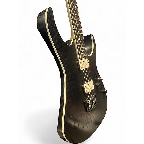 Used Ibanez Prestige RGR652AHBF Weathered Black Solid Body Electric Guitar