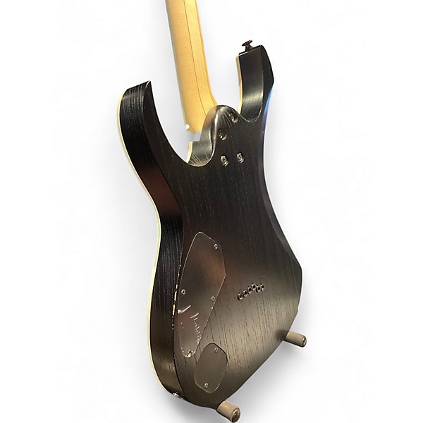 Used Ibanez Prestige RGR652AHBF Weathered Black Solid Body Electric Guitar