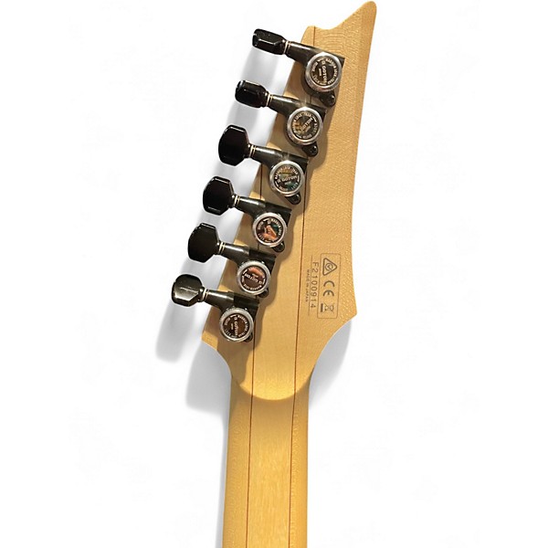 Used Ibanez Prestige RGR652AHBF Weathered Black Solid Body Electric Guitar