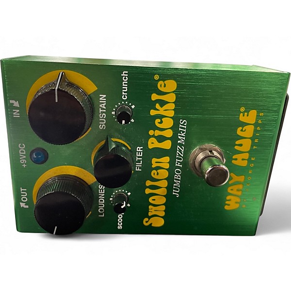 Used Way Huge Electronics WHE401 Swollen Pickle MKII Super Jumbo Fuzz Effect Pedal
