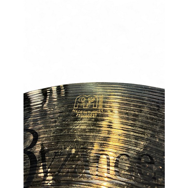 Used MEINL 15in polyphonic hi hats Cymbal