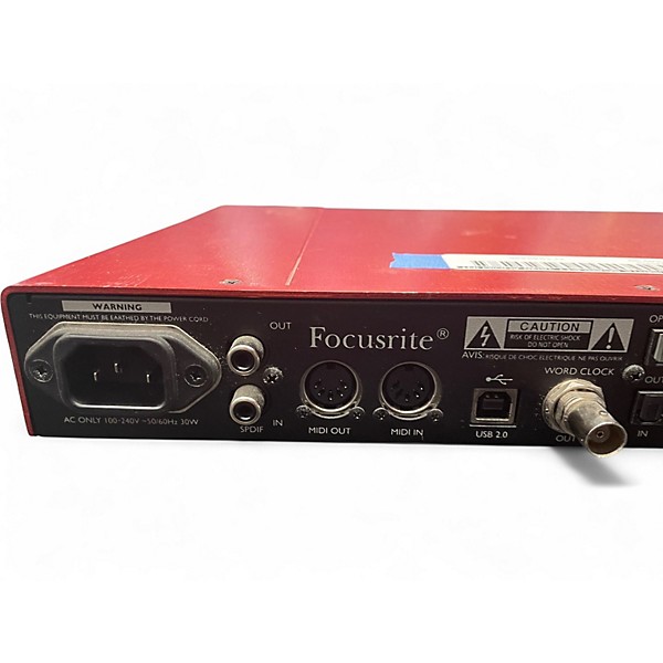 Used Focusrite Scarlett 18i20 Audio Interface