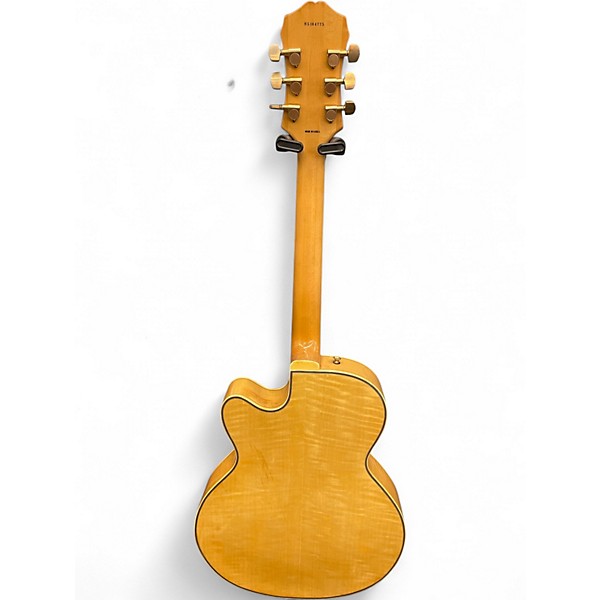 Used Epiphone Joe Pass Emperor II Natural Hollow Body Electric Guitar