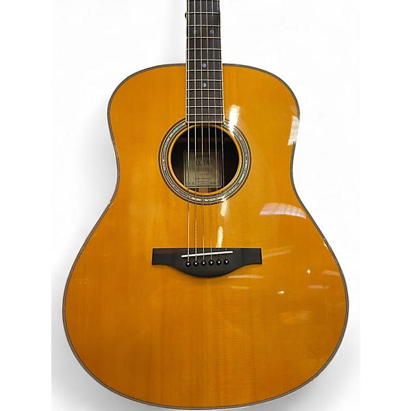 Used Yamaha LLTA Natural Acoustic Electric Guitar