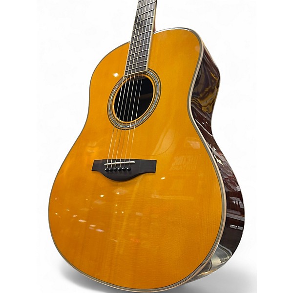 Used Yamaha LLTA Natural Acoustic Electric Guitar