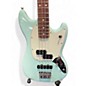Used Fender Mustang Bass Surf Green Electric Bass Guitar