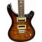 Used PRS CUSTOM 24 QUILTED Amber Solid Body Electric Guitar