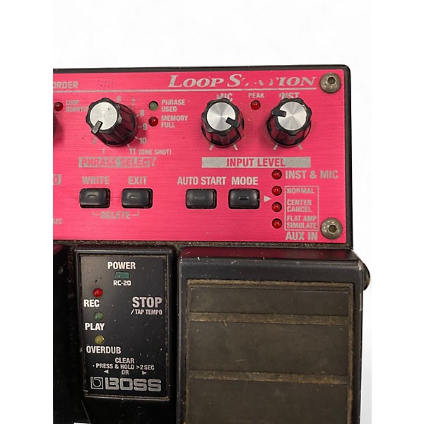 Used BOSS RC20 Loop Station Pedal