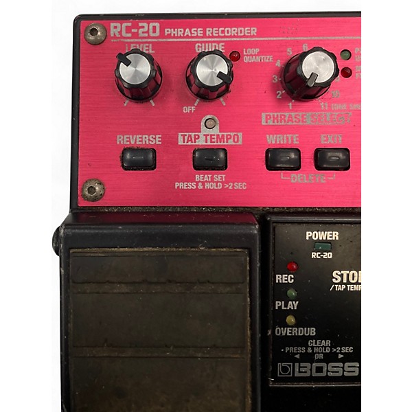Used BOSS RC20 Loop Station Pedal