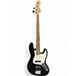 Used Squier Jazz Bass Black Electric Bass Guitar thumbnail
