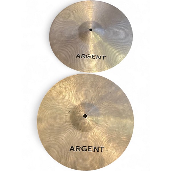 Used Argent 14in Hi Hat Pair Cymbal