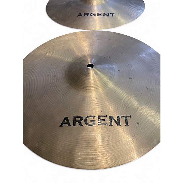 Used Argent 14in Hi Hat Pair Cymbal