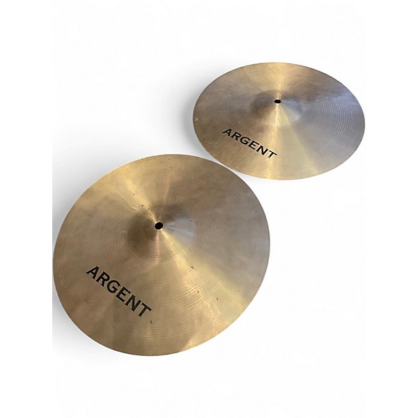 Used Argent 14in Hi Hat Pair Cymbal