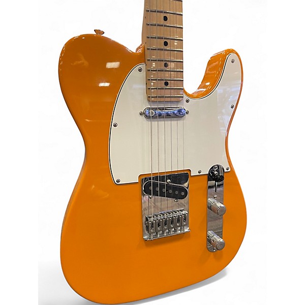 Used Fender Player Telecaster Capri Orange Solid Body Electric Guitar