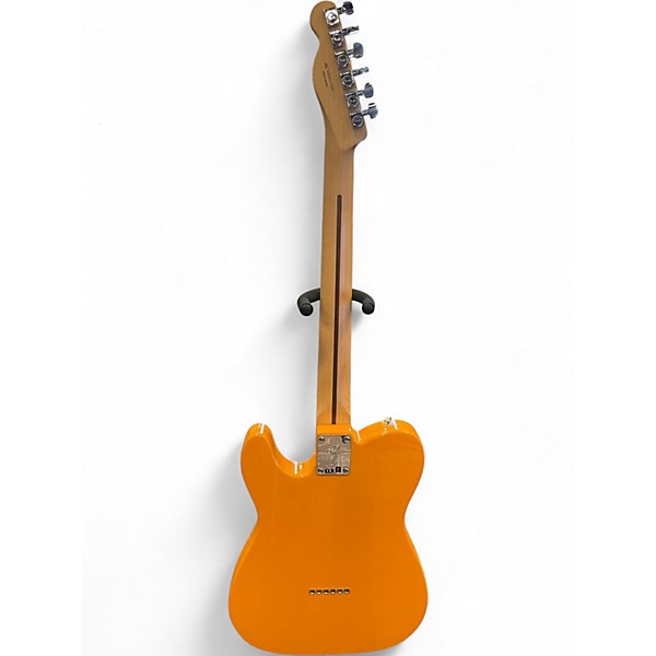 Used Fender Player Telecaster Capri Orange Solid Body Electric Guitar