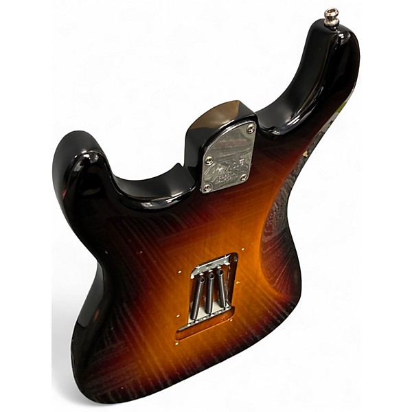 Used Fender American Elite Stratocaster 3 Color Sunburst Solid Body Electric Guitar