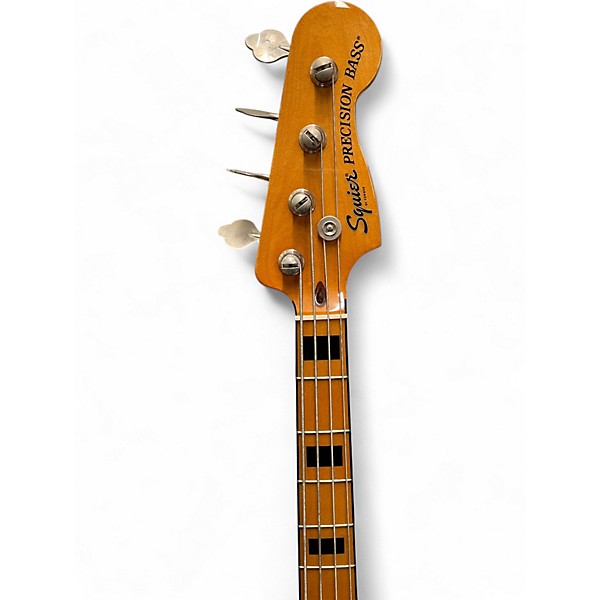 Used Squier Classic Vibe 1970S Precision Bass Black Electric Bass Guitar