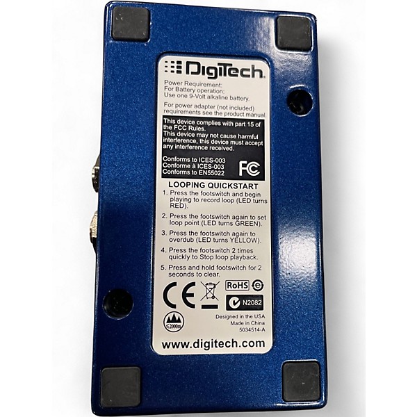 Used DigiTech JamMan Express XT Looper Pedal
