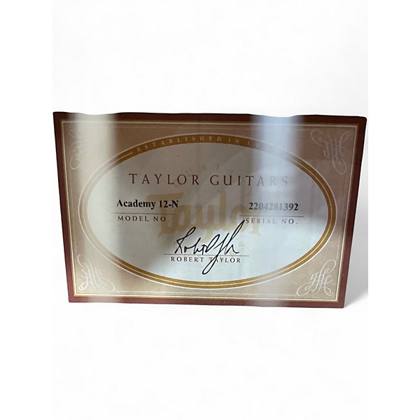 Used Taylor Academy 12N Natural Acoustic Guitar