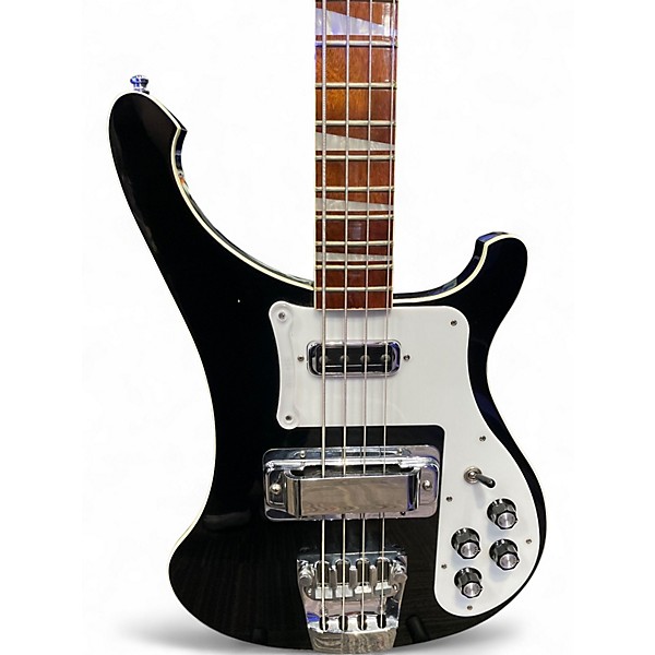 Used Rickenbacker 4003 Black Electric Bass Guitar