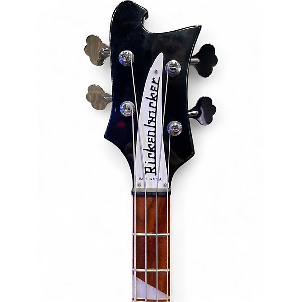 Used Rickenbacker 4003 Black Electric Bass Guitar