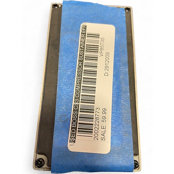 Used BOSS CS3 Compressor Sustainer Effect Pedal